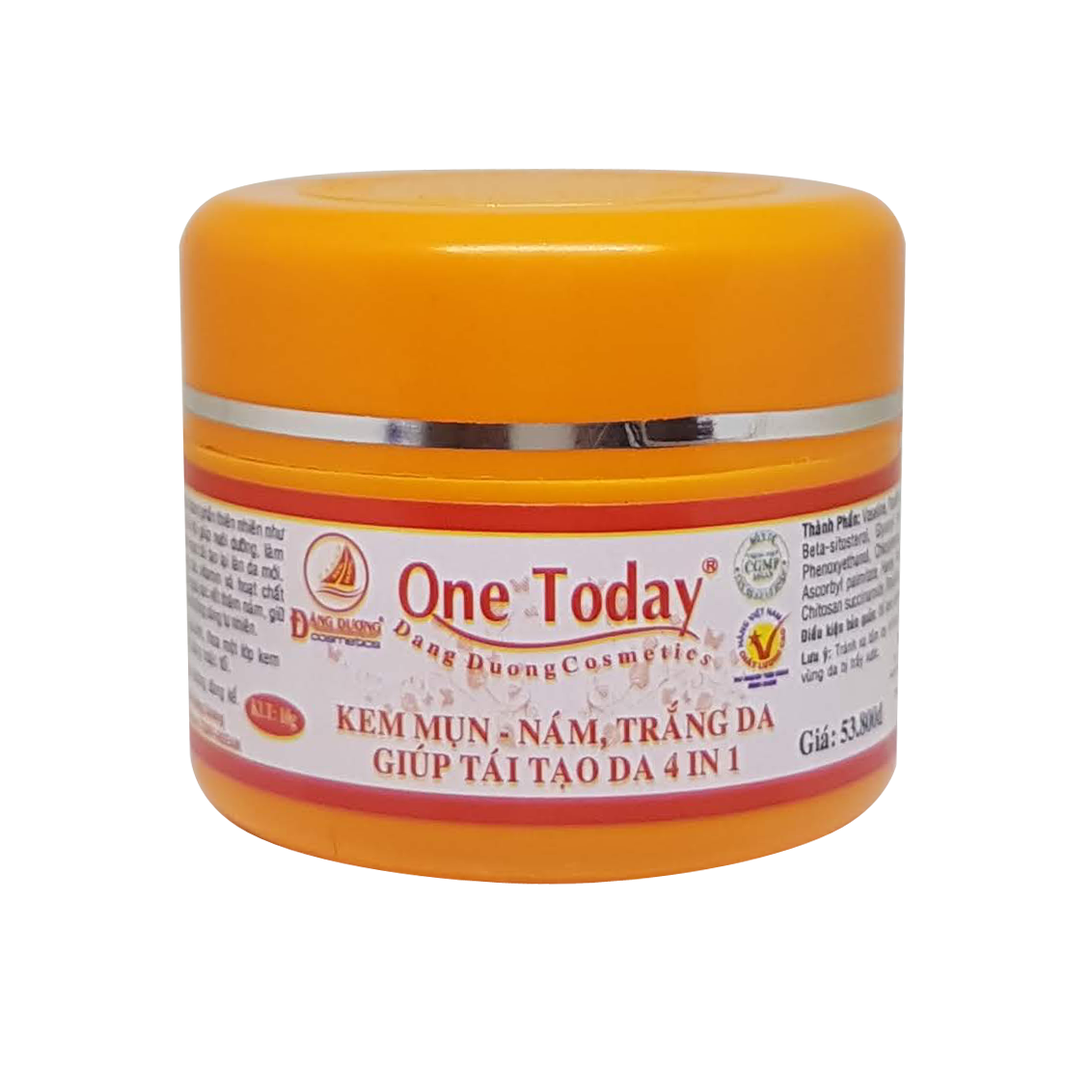 [HCM]KEM MỤN - NÁM TRẮNG DA GIÚP TÁI TẠO DA 4 IN 1 ONE TODAY 10G
