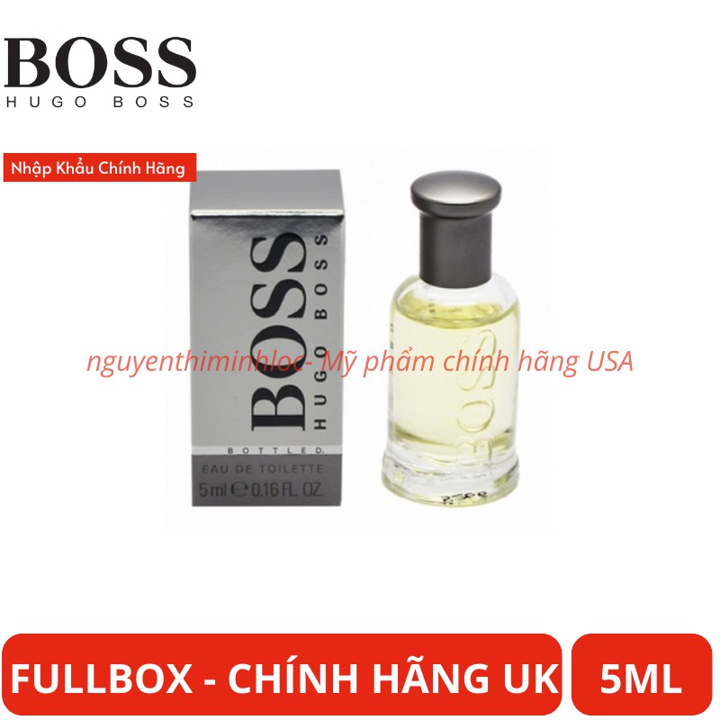 Hugo boss outlet 5ml giá