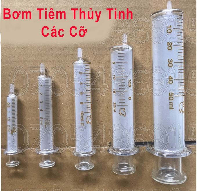 Bơm Tiêm Thuỷ Tinh 100ml