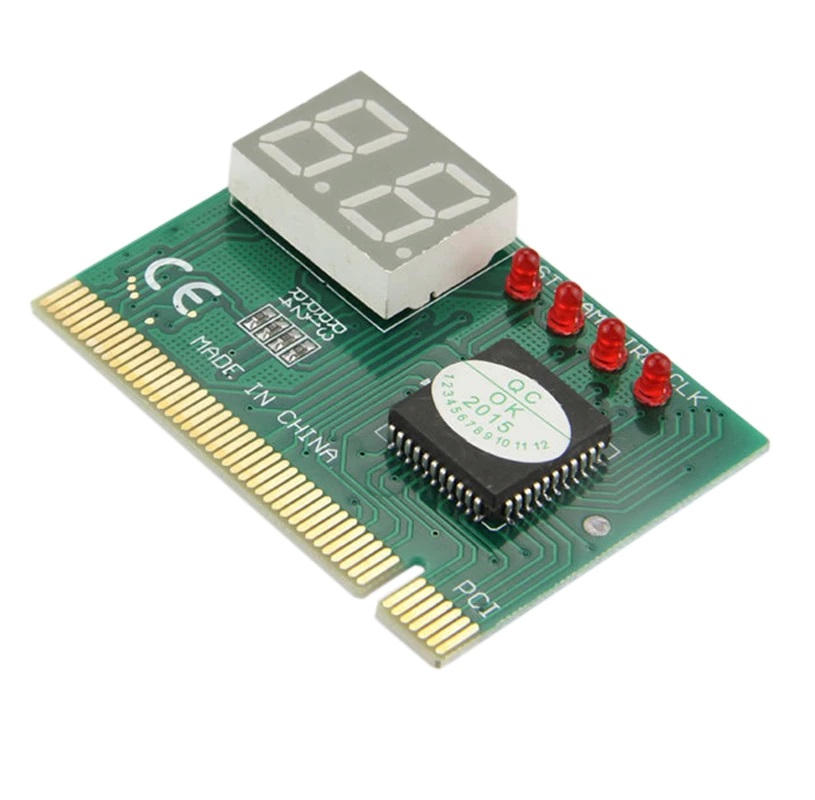Card test main 2 số cổng PCI