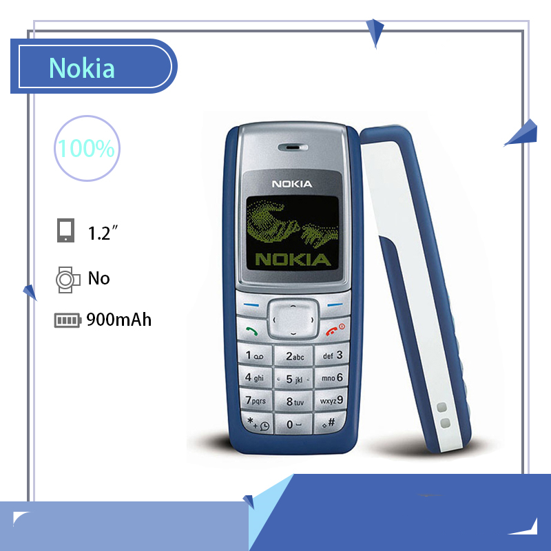 Nokia 1110 1110i 1112 white screen unlocked gsm 2g keyboard original landline phones