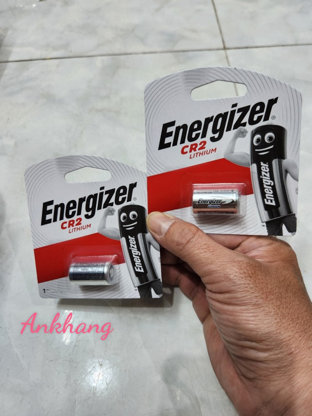 Combo 2 vỉ pin cr2 energizer lithium 3v - chính hãng -