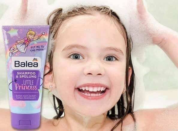 Đức - dầu gội xả balea 2 in 1 dành cho bé gái 200ml