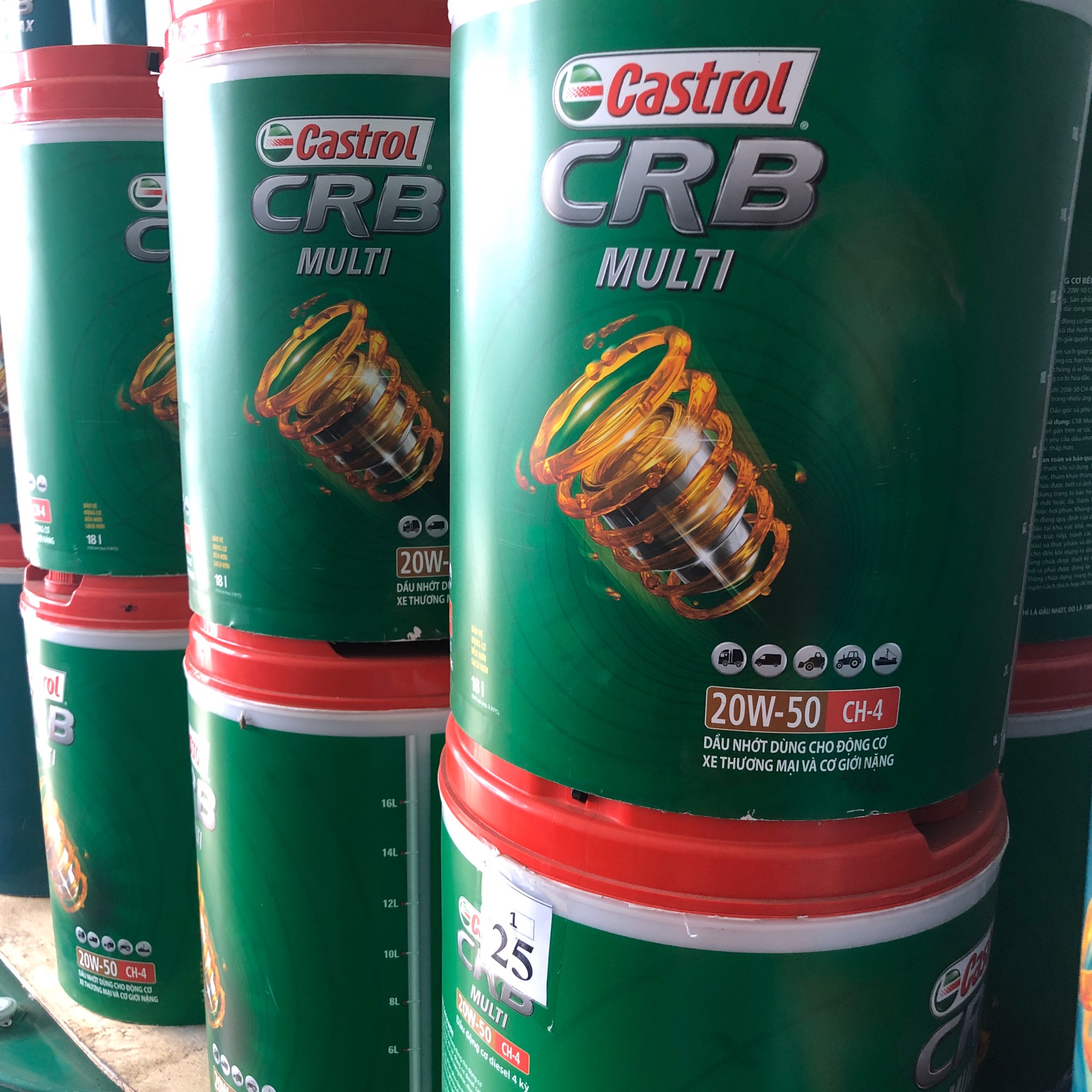 Castrol CRB Multi 20W-50 18L
