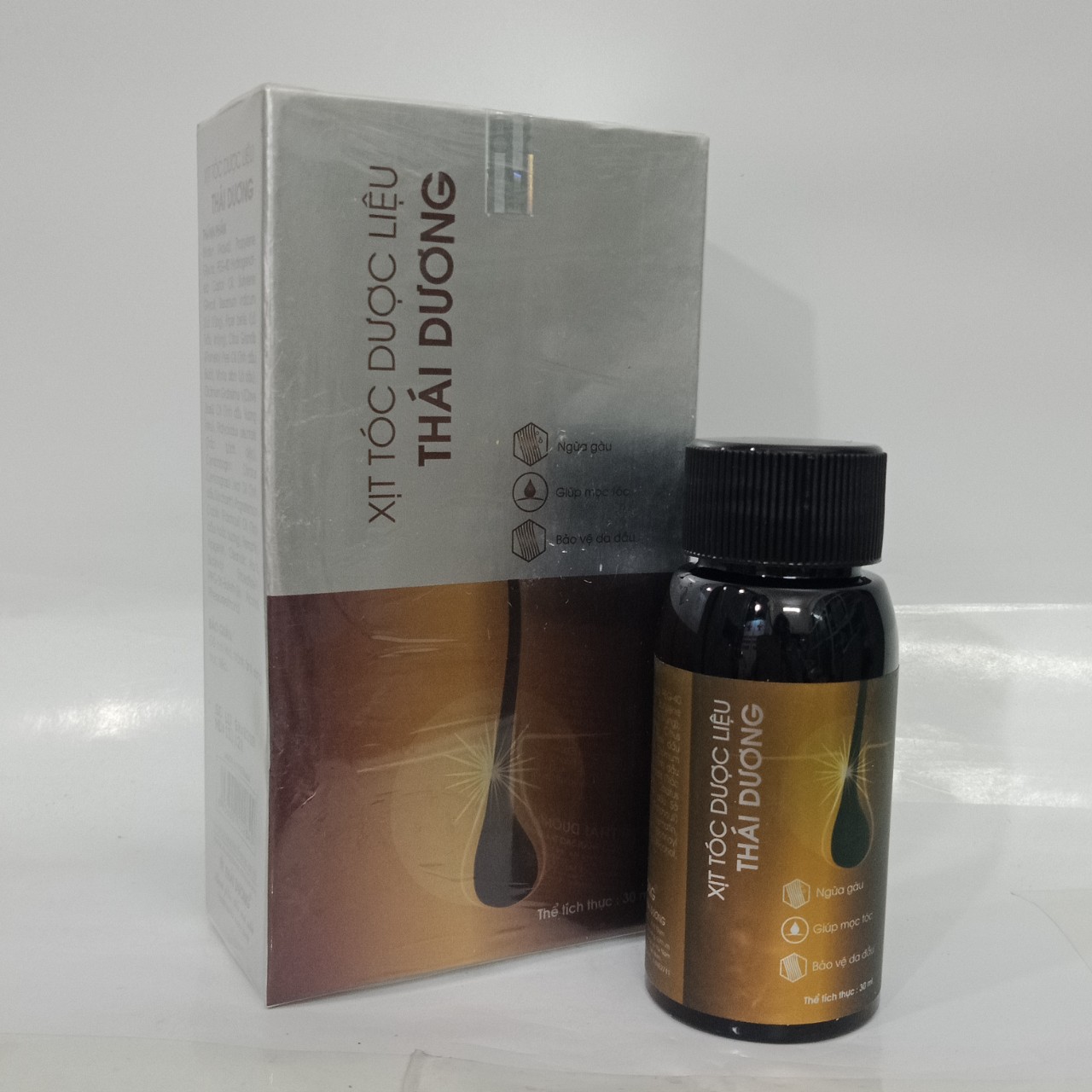 Tinh dầu xịt tóc Thái Dương- kích thích mọc tóc hiệu quả, thành phần  thảo dược tự nhiên 30ml