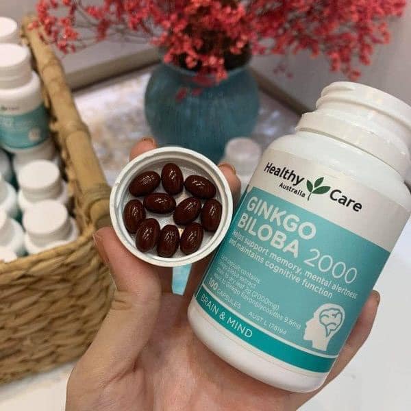 Gingko biloba 2000mg hàng chuẩn úc