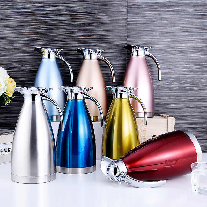 Bình nước giữ nhiệt mỏ vịt inox loại 2 lít - Bình pha trà, pha cà phê đựng nước cao cấp,Phích nước giữ nhiệt nóng lạnh mỏ vịt 2 lít, Bình thuỷ - Phích đựng nước, Bình đựng nước Giữ Nhiệt 2 Lít inox 304, Phích giữ nhiệt 2L