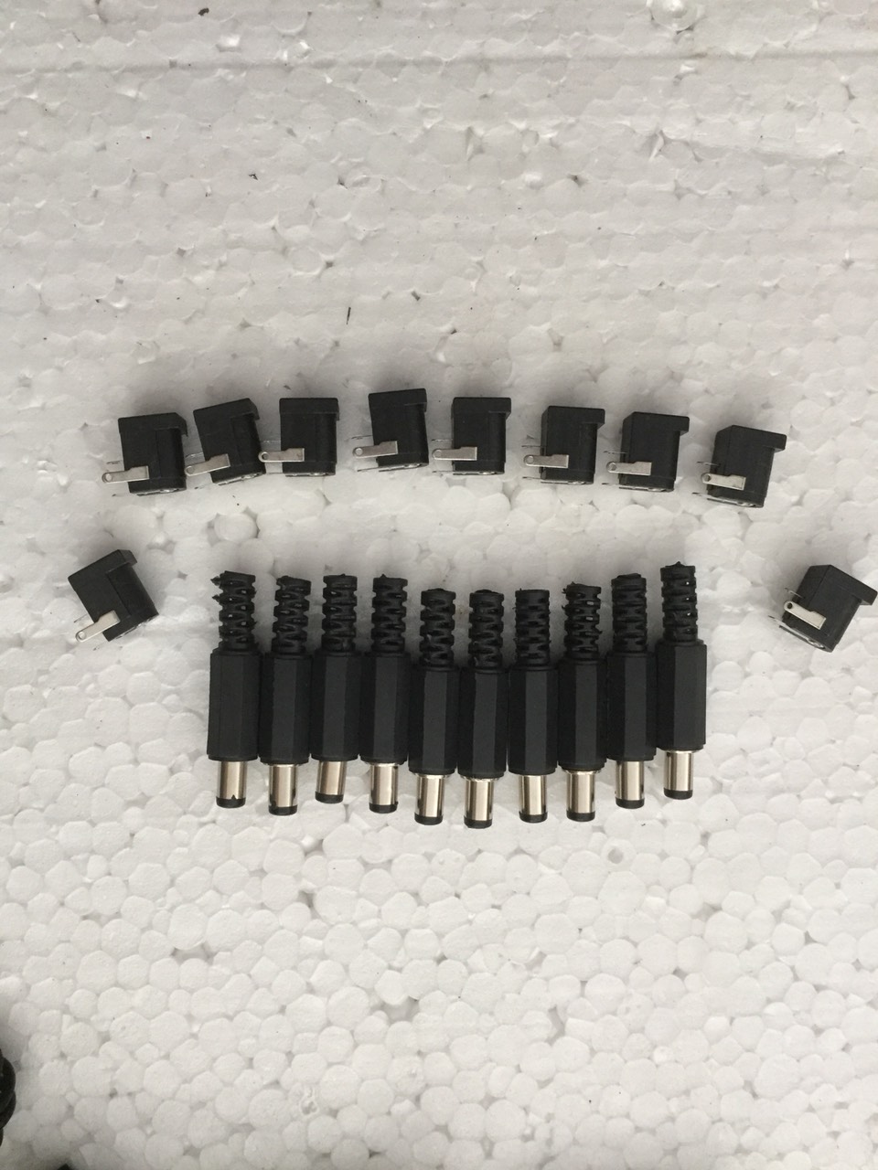 Bộ 10 cặp jack dc đực cái