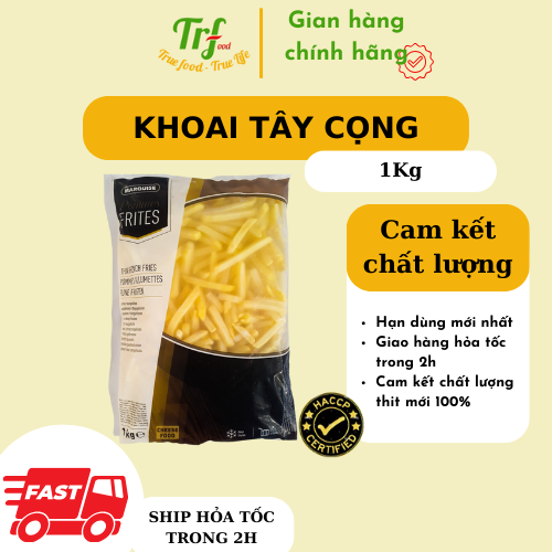 Khoai tây cọng khoai tây chiên rán ngon TRF
