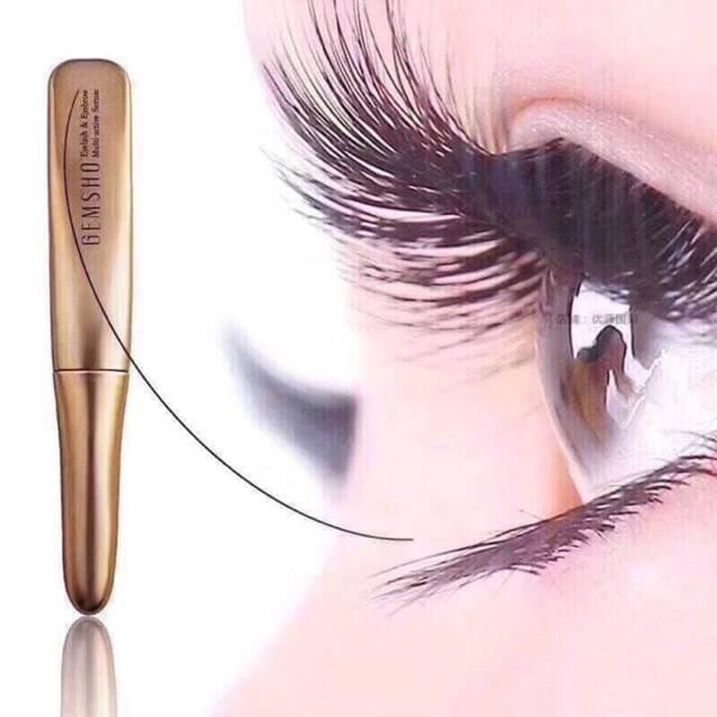Serum dưỡng dài mi hỗ trợ mọc mi Gemsho Mỹ