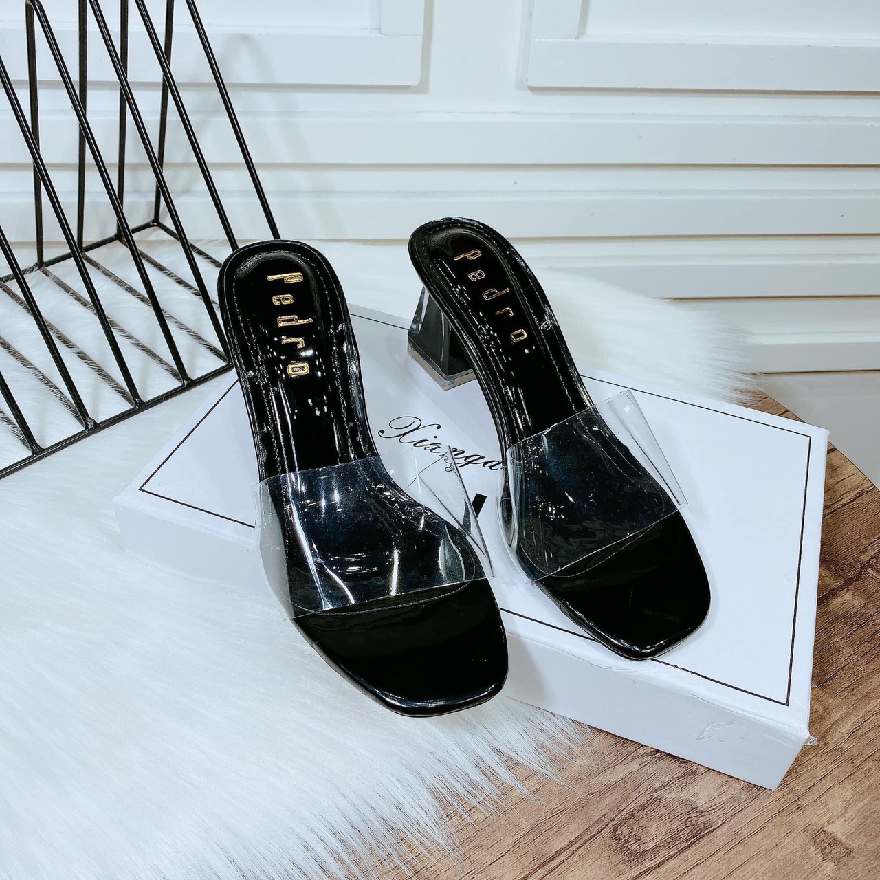 Cheap Championship I High Heel Sandals with Straps in the Square Heel Painted in 7P Formerly Flawless - Code 611 Small Form Order Increase Size - 3