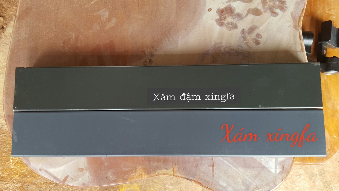 Sơn sắt mạ kẽm 2 thành phần Dolphin màu nhôm xinfa bộ 1kg - Tặng kèm cọ