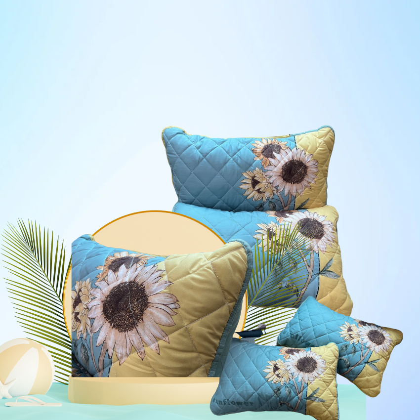 Vỏ gối đầu trần bông cottton dày dặn size 45x65cm- 1 chiếc