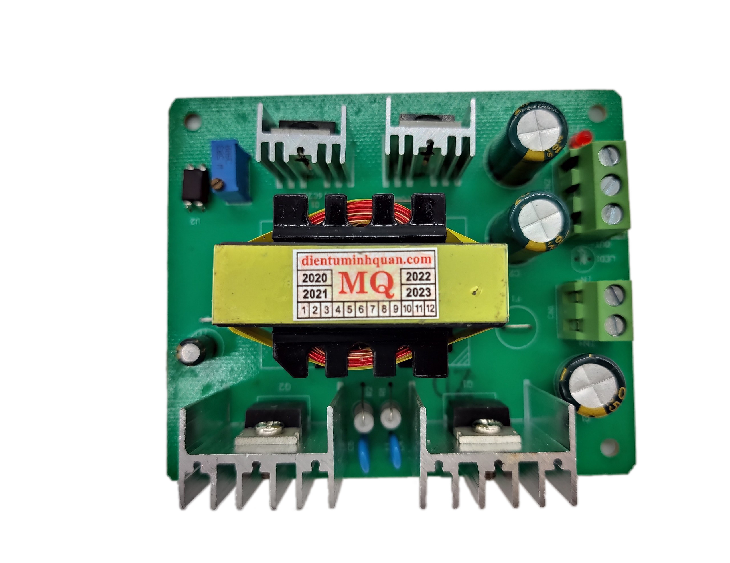 MẠCH ĐỔI NGUỒN 12V SANG +-18V ĐẾN +-24V 180W (BKN042)