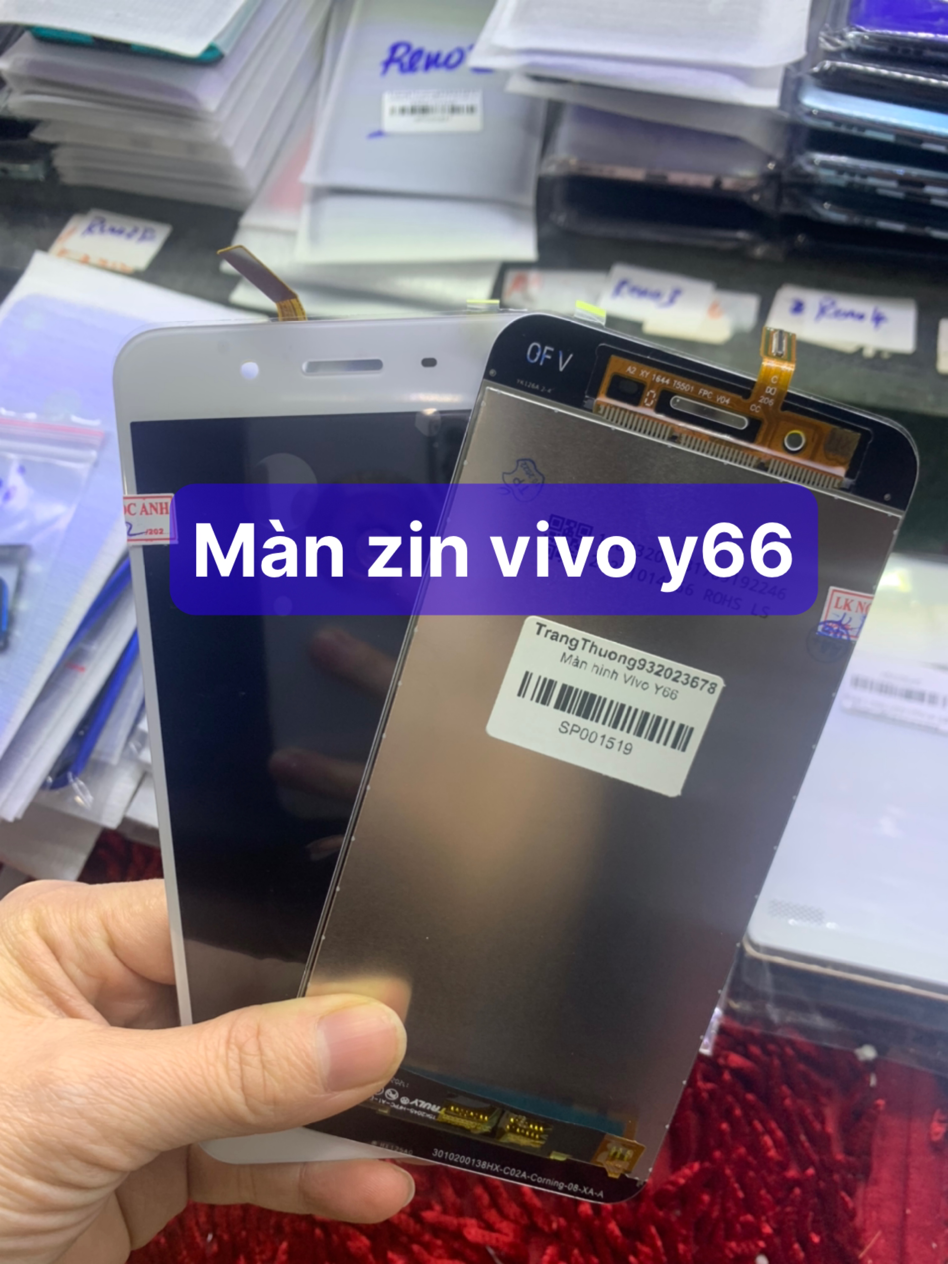 Màn hình zin mới điện thoại vivo y66 đã test ok