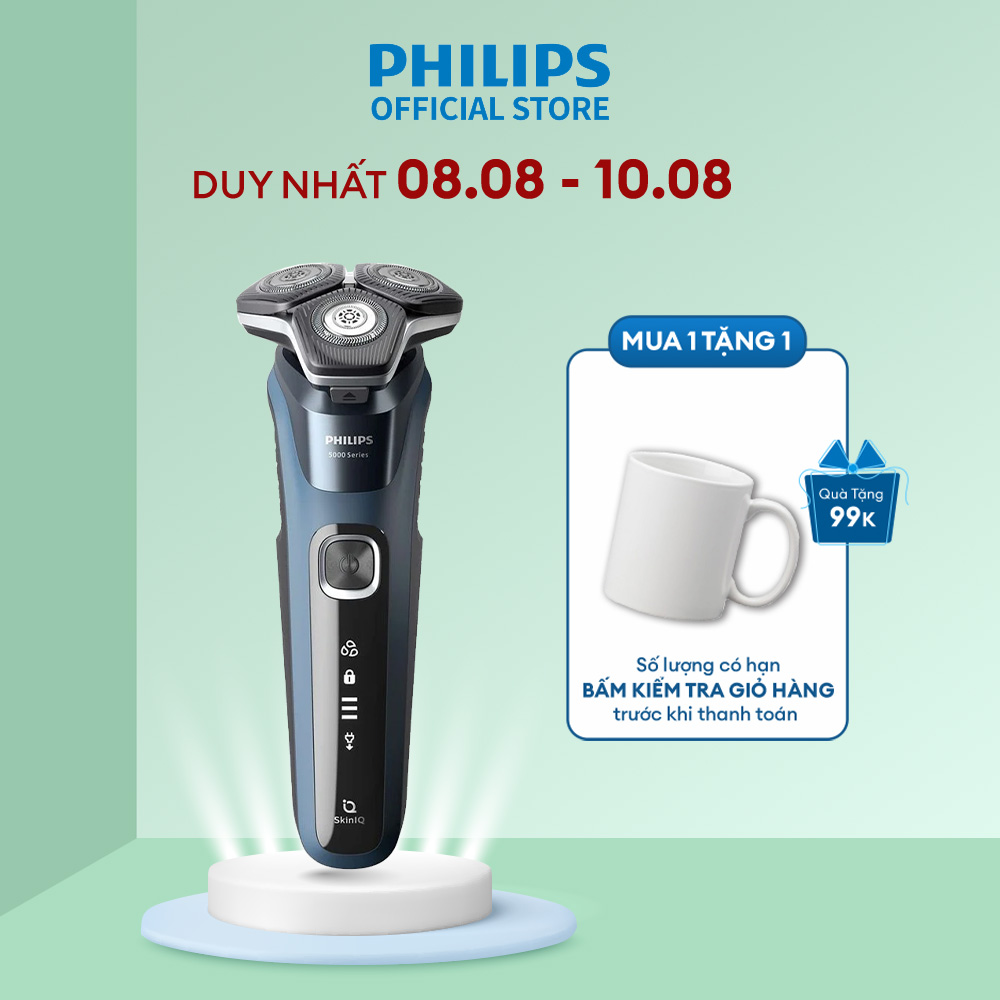 Máy cạo râu khô và ướt Philips S5880/20 bảo hành chính hãng 2 năm
