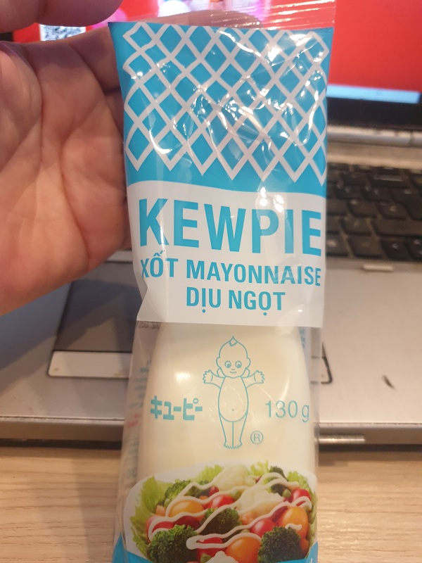 Xốt Mayonnaise Kewpie vị ngọt - gói 130g