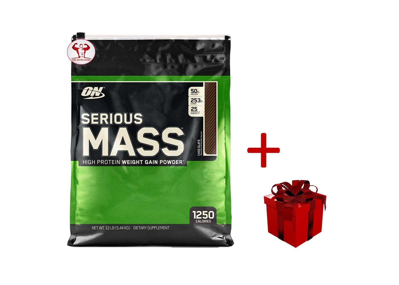 SỮA TĂNG CÂN SERIOUS MASS 12LBS -5.4KG