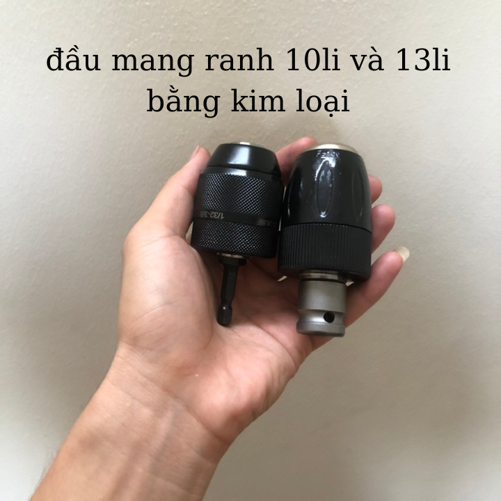 Đầu kẹp mũi khoan - đầu măng ranh 10mm,13mm cao cấp