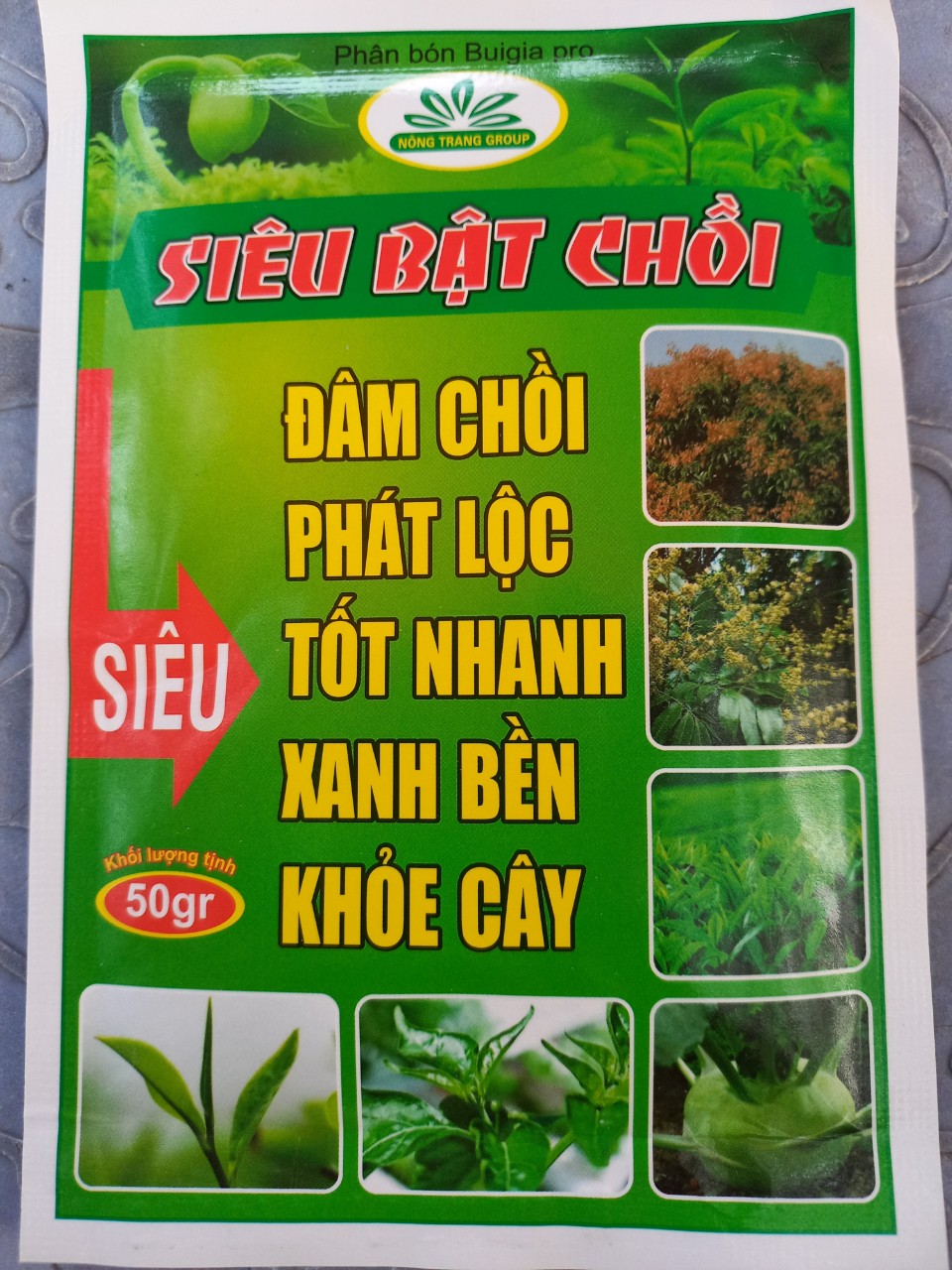 Siêu bật chồi mập cọng,lớn lá,bung đọt ...gói 50g