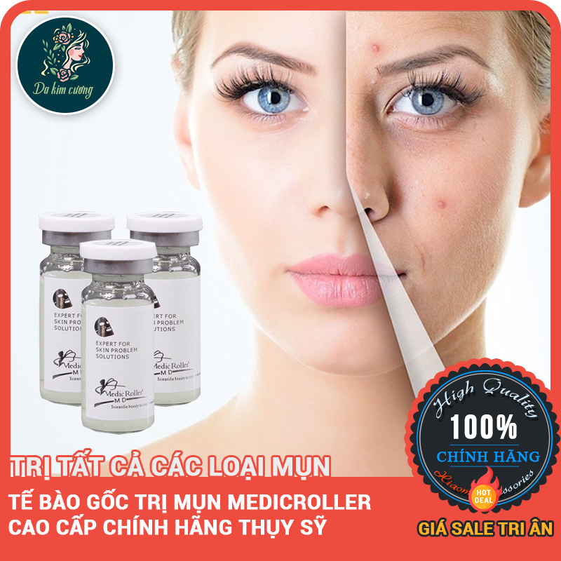 Tế bào gốc trị mụn Medic Roller - Serum trị mụn thâm mụn Medicroller