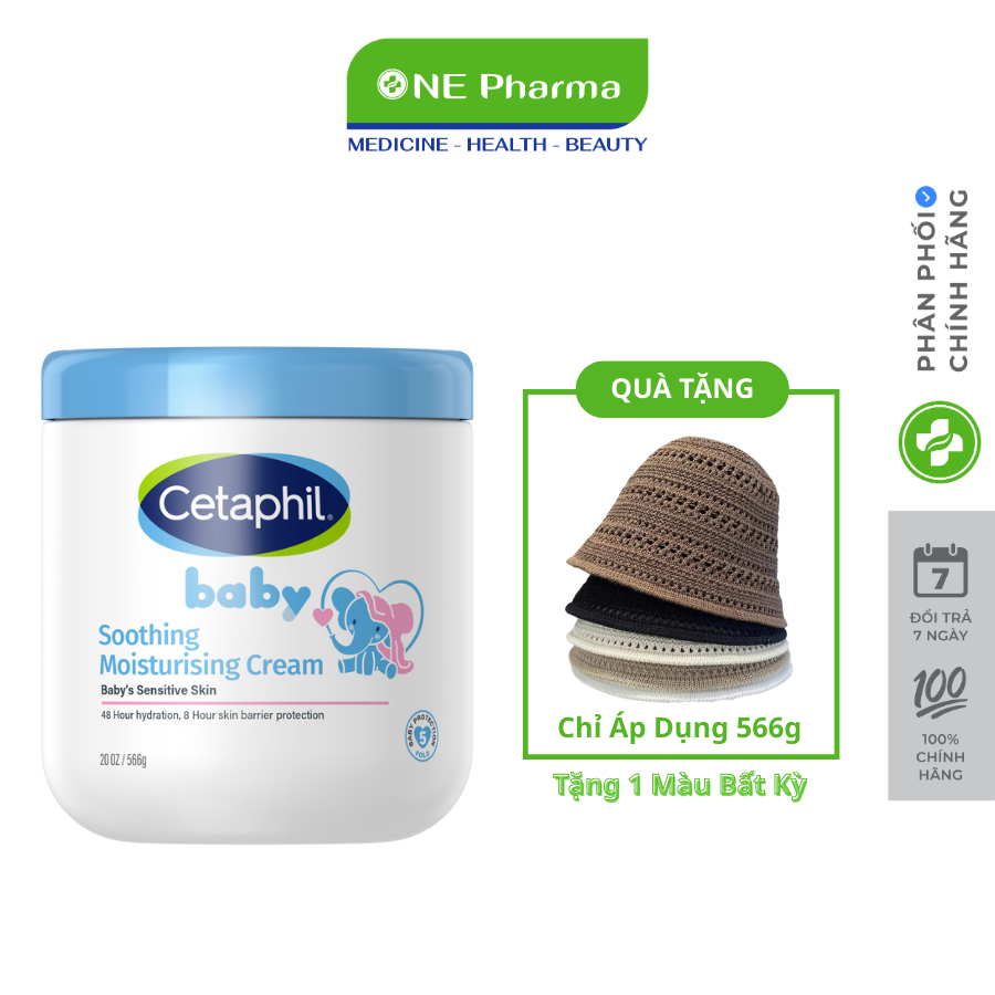 Cetaphil Baby Soothing & Moisturizing Cream 100G/566G