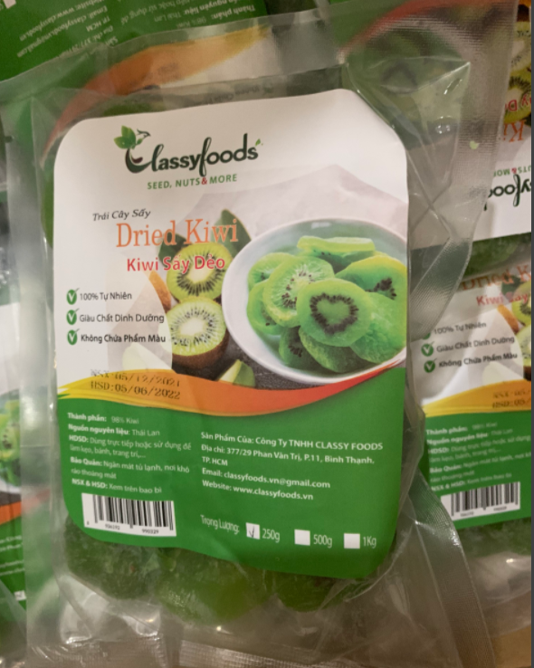 Kiwi sấy dẻo - 250g