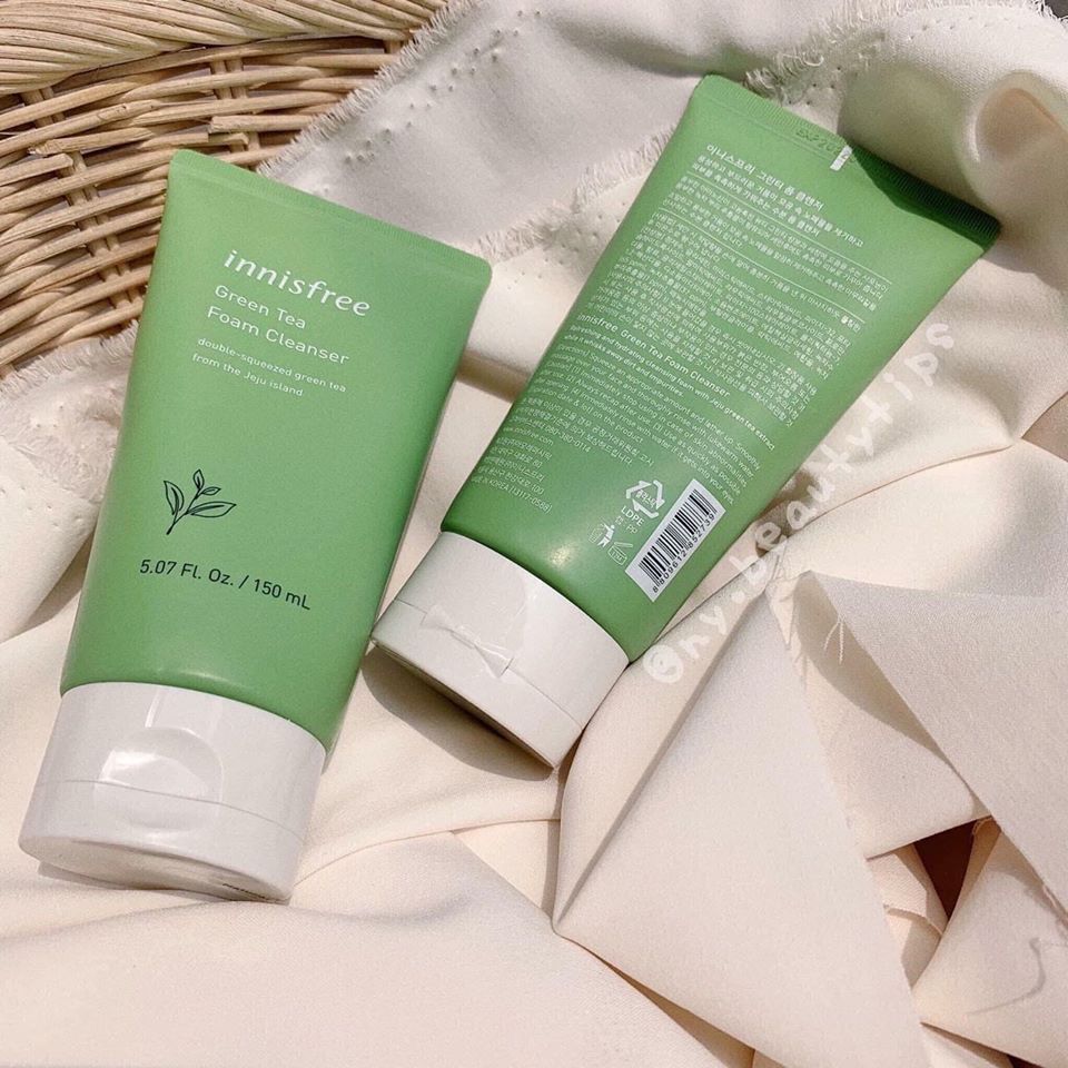 SỮA RỬA MẶT TRÀ XANH   INNISFREE GREEN TEA FOAM