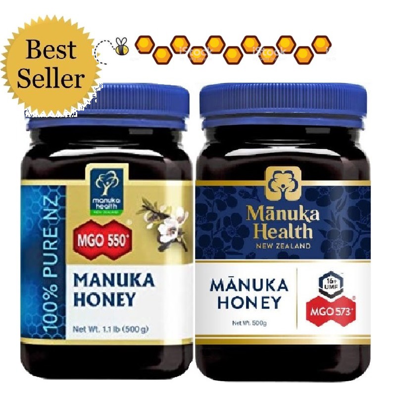 Mật ong MANUKA New Zealand MGO 573+ 500gr Manuka Health Honey Mật ong Úc