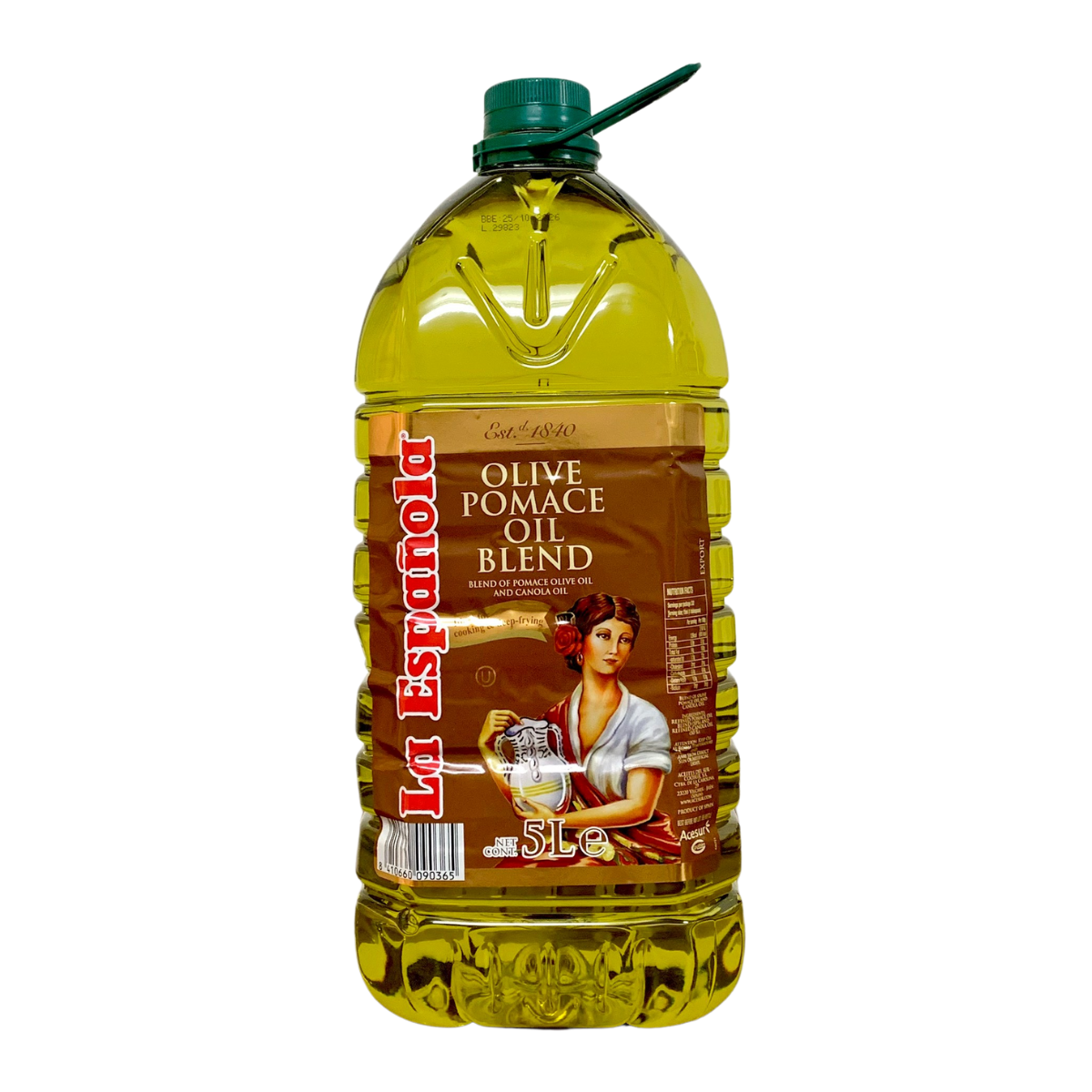 Nhập Khẩu Tây Ban Nha Dầu Olive Hạt Cải - Olive Pomace Oil Blend La