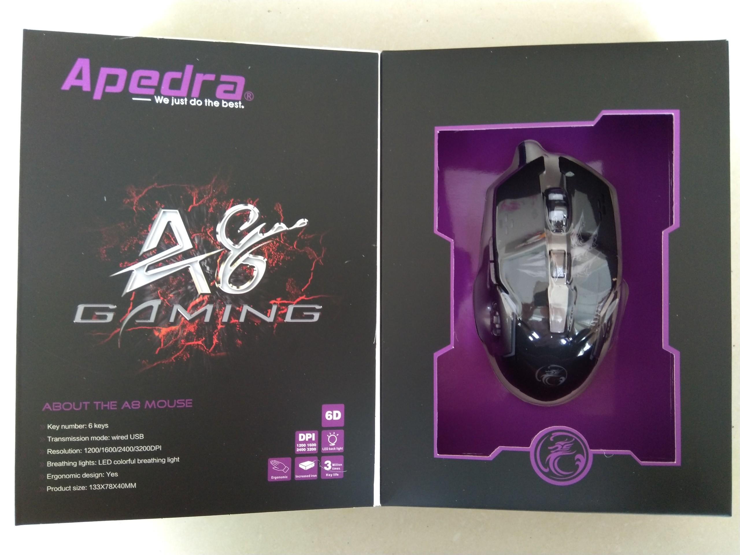 Chuột chuyên game apedra a8