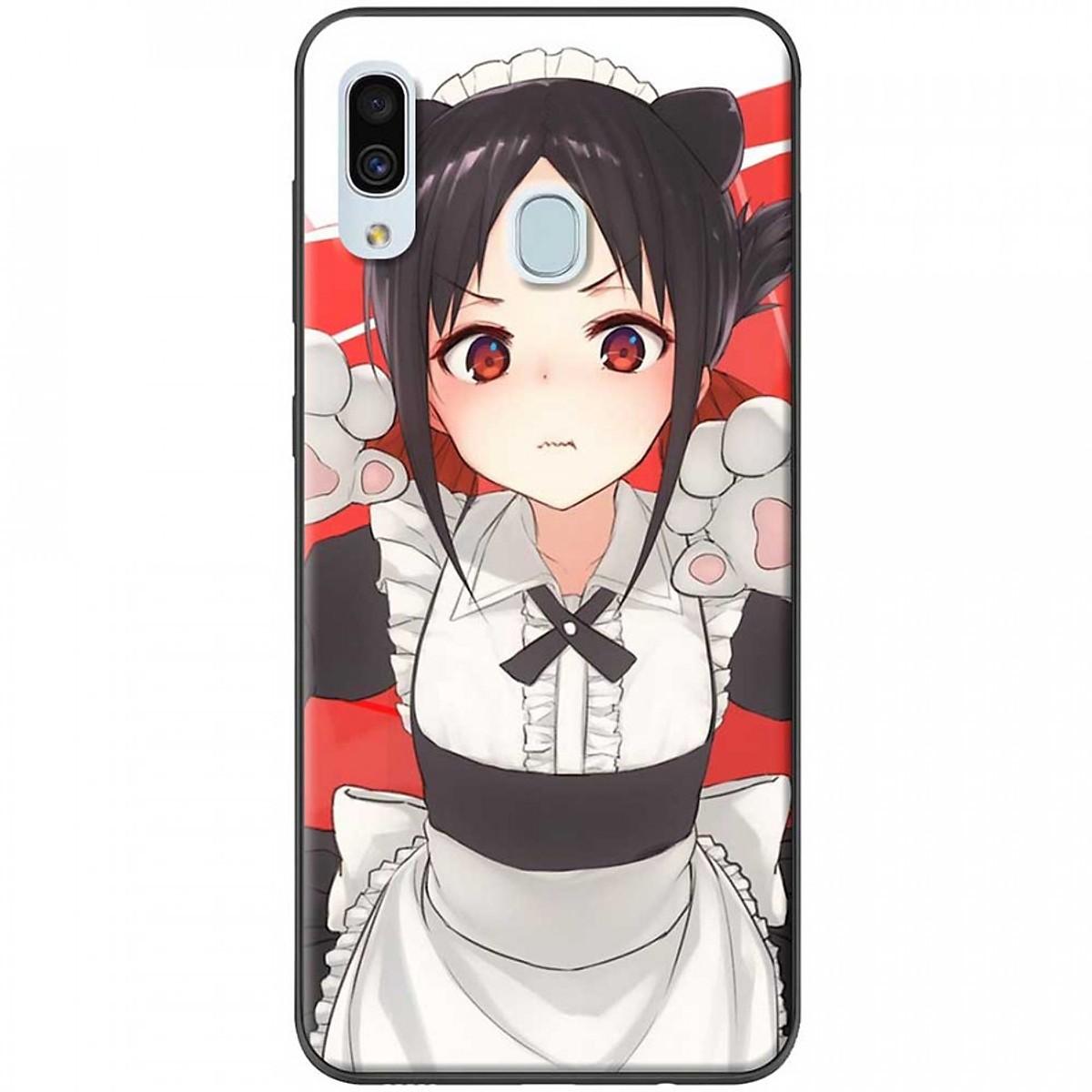 Ốp lưng dành cho Samsung Galaxy A30 mẫu Anime em mèo