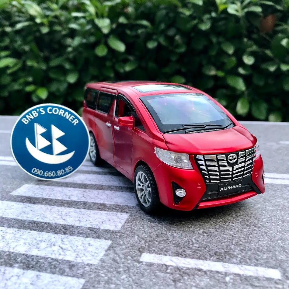 |BNB's Corner|Xe mô hình Toyota Alphard tỷ lệ 1:32