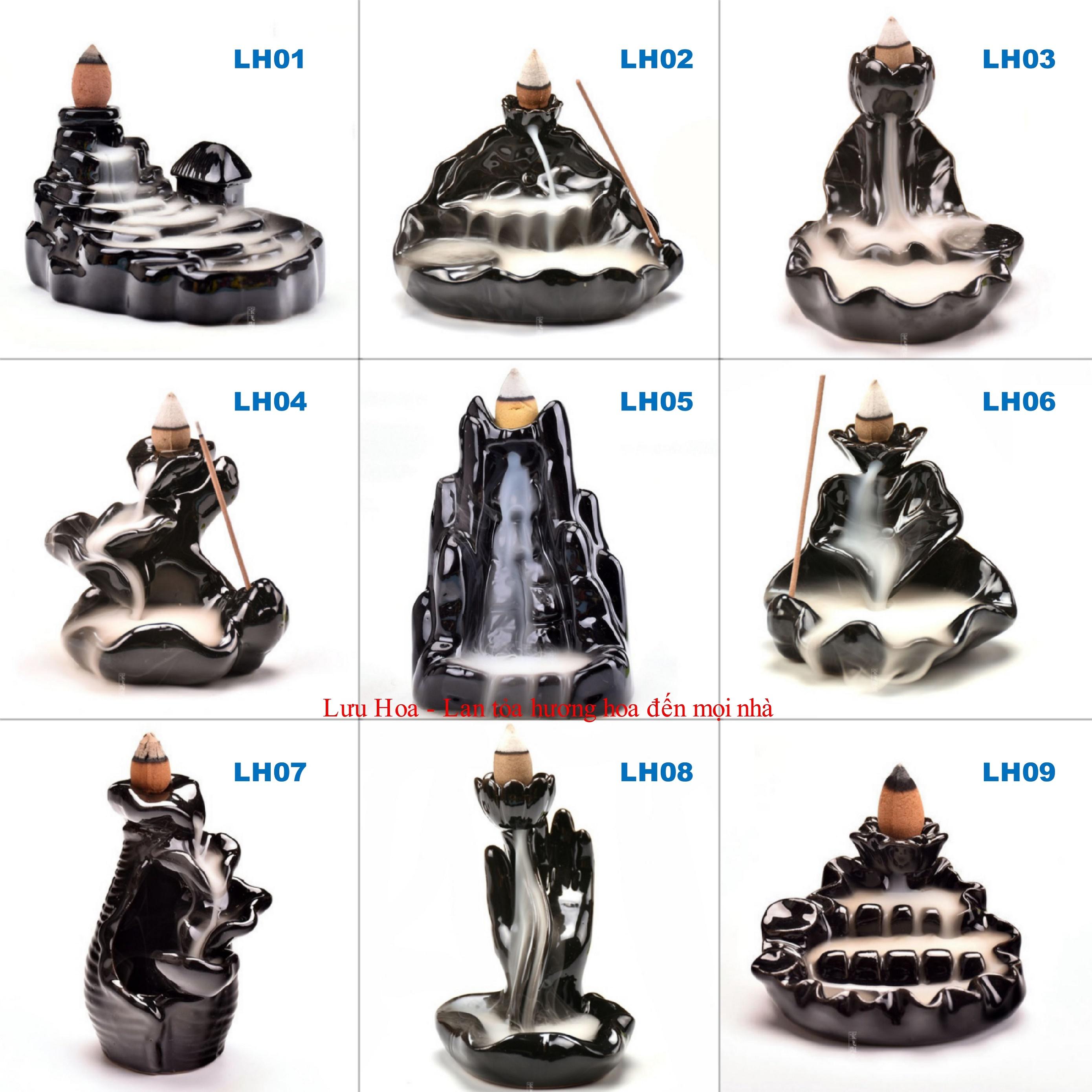 Thác Khói Trầm Hương, Thác Trầm Khói Ngược Cao Cấp - Tụ vượng khí, tăng tài lộc, thờ cúng, thưởng trà, tĩnh tâm