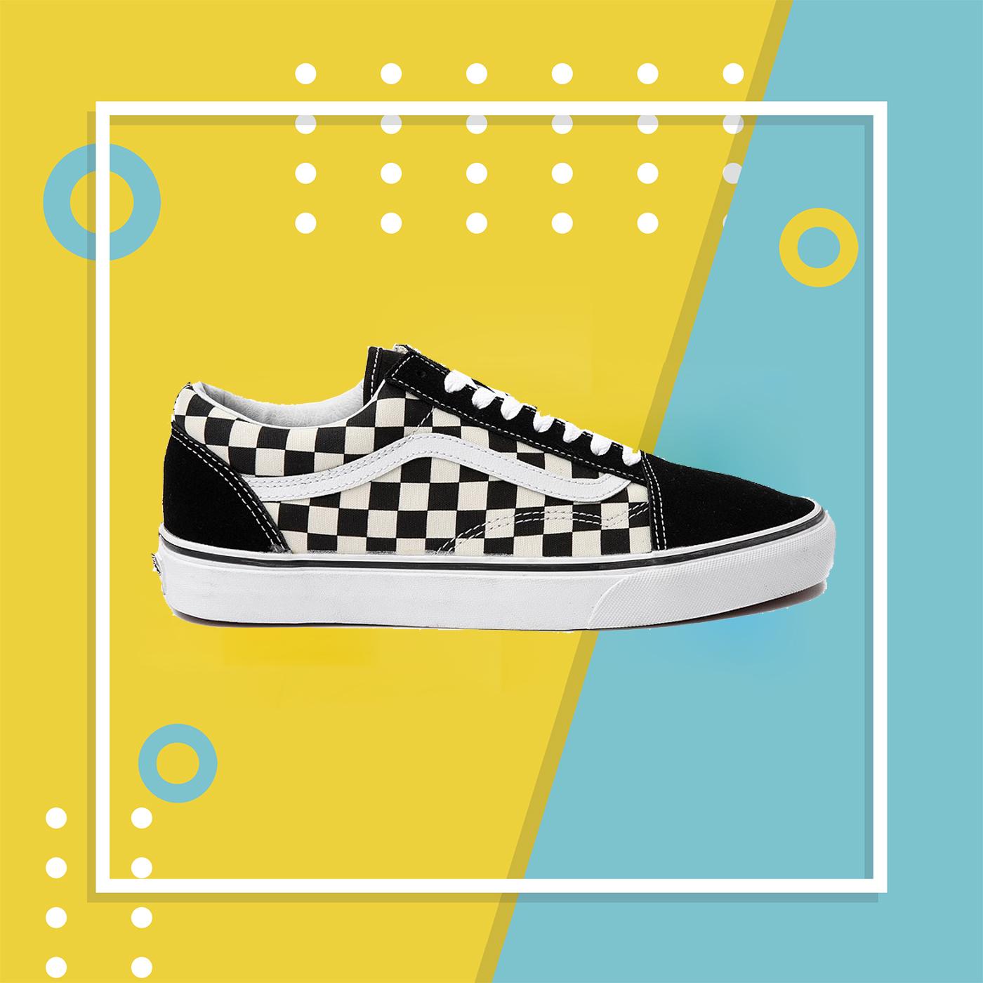 Giày Vans Old Skool Caro, giày thể thao nam nữ đầy đủ tem/tag/mác FULLBOX + Tặng dây giày