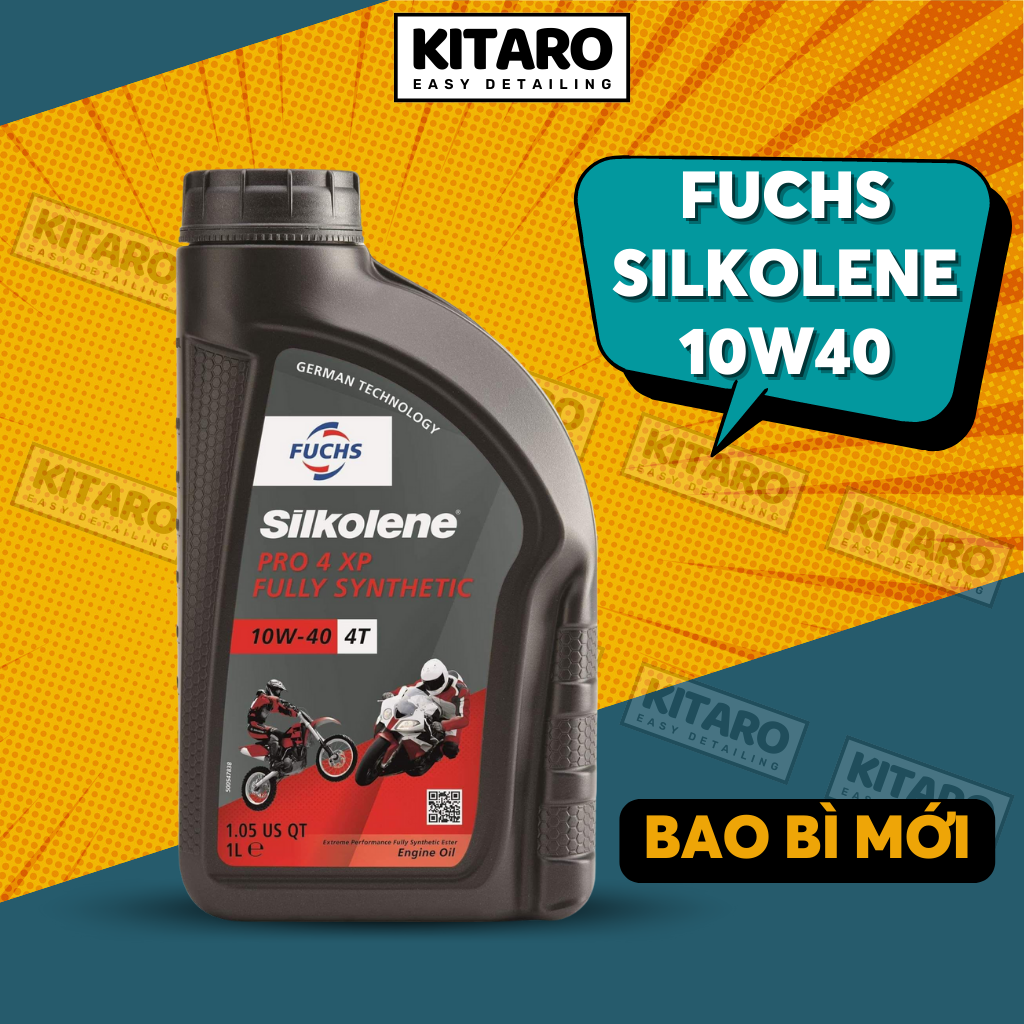 Nhớt fuchs silkolene pro 4 10w40