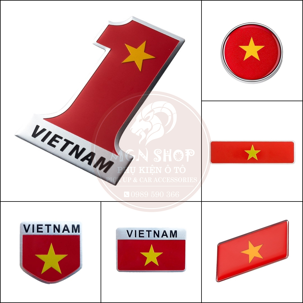 [Decal] [cờ Việt Nam] Alumium