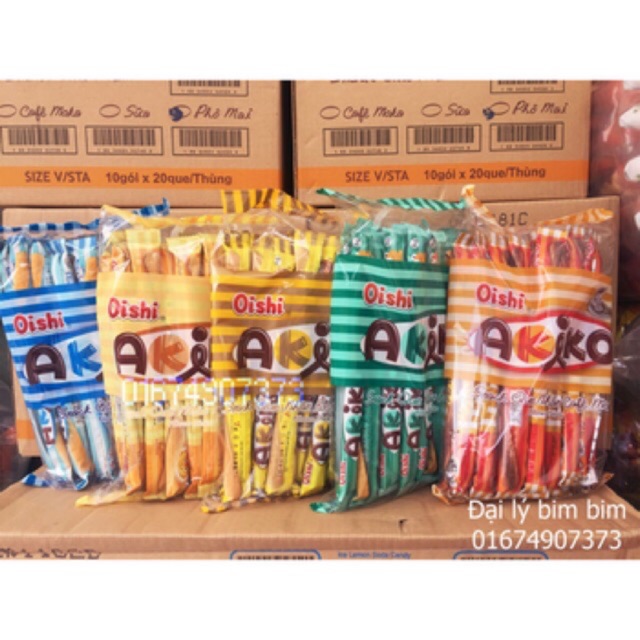 Bánh Akiko của Oishi 5 vị sầu riêng, cam kết sản phẩm đúng mô tả, chất lượng đảm bảo, an toàn cho người sử dụng