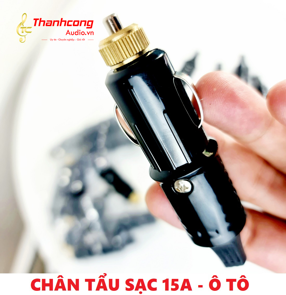 Chân Tẩu Sạc 12v / 24v 180w ( 15A) chống cháy Thay Thế chuyên dùng Cho ô tô, xe máy. Loại tốt