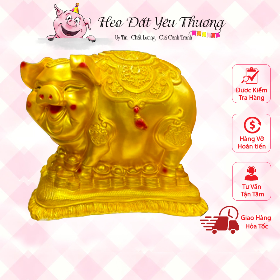 Lợn Bệ vàng tiết kiệm siêu to - siêu đẹp