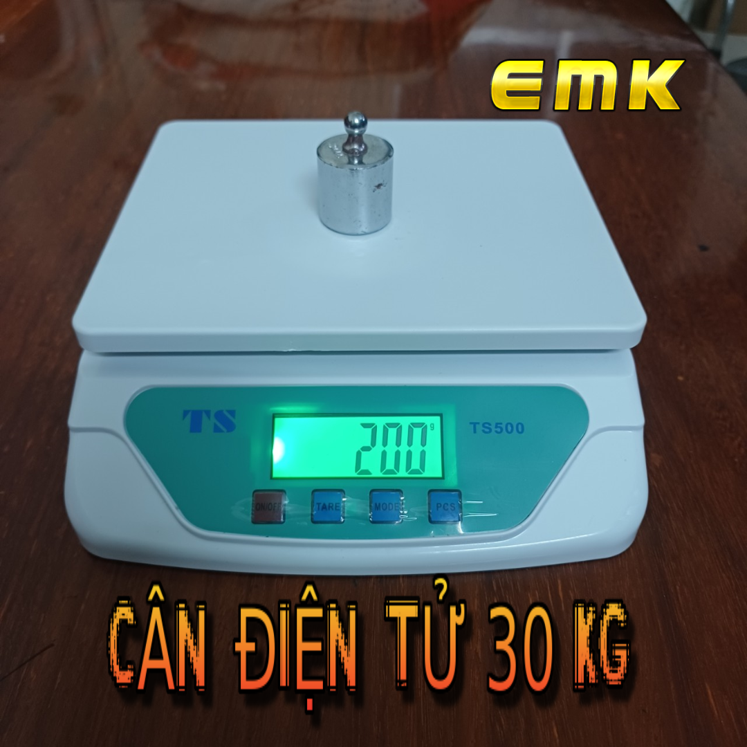Cân điện tử ts-500-30kg/1g