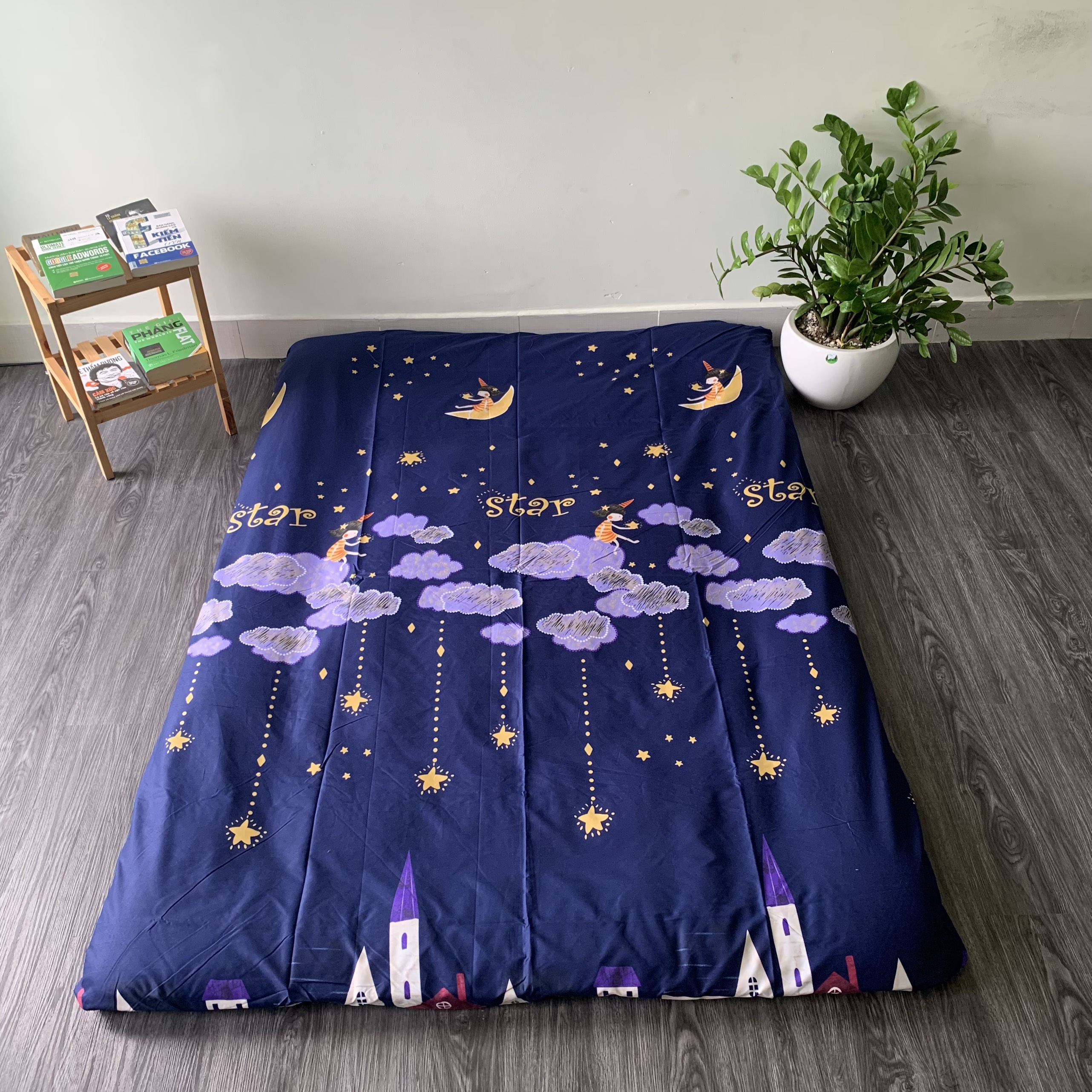 Ga Bọc Nệm Hai Mặt Có Ngăn Kéo Kích Thước 1m x 2m; 1.4m x 2m; 1.6m x 2m