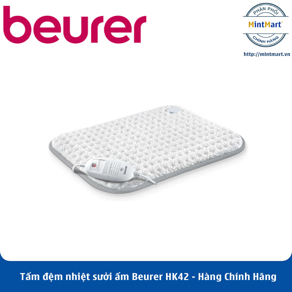 Tấm đệm nhiệt sưởi ấm Beurer HK42 Hàng Chính Hãng