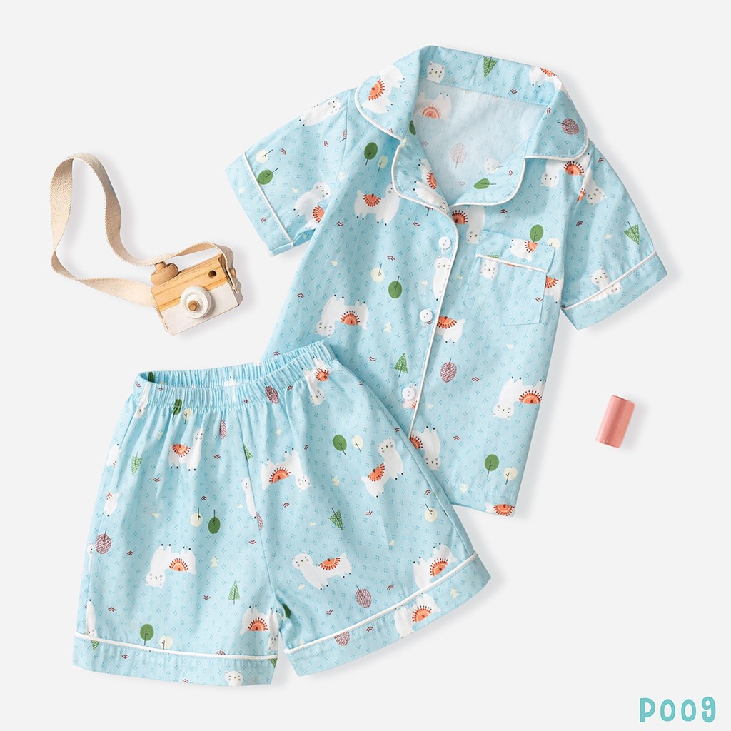 Bộ Pijama Cho Bé 5 Màu Cực Dễ Thương BELLO LAND