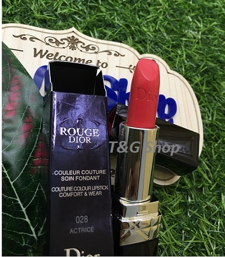 [HCM]Son Dior Rouge Màu 028 Actrice hồng cam