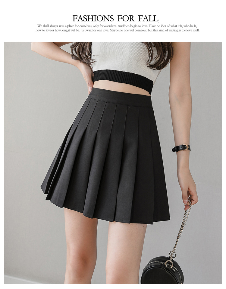 [HCM]Chân váy tennis Haihaishop xếp ly có lót trong dáng ngắn phong cách hàn quốc.