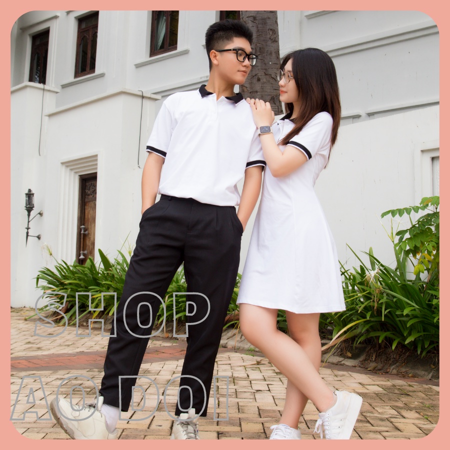 Đồ đôi nam nữ dễ thương hình chụp thật