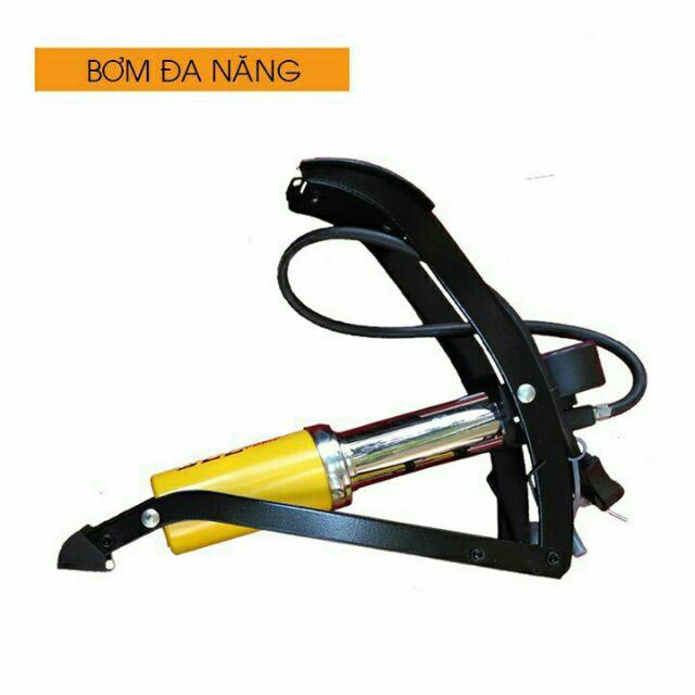 [HCM]Bơm hơi đạp chân 1 xilanh hãng BEE