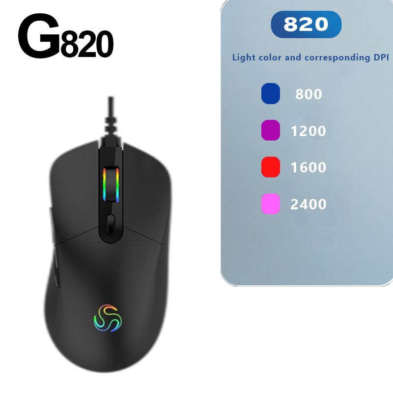 Chuột có dây / chuột gaming có dây/Chuột máy tính có dây/Chuột gaming máy tính có dây game G920 Độ Chính Xác Cao 7200DPI Chế độ LED 6 màu