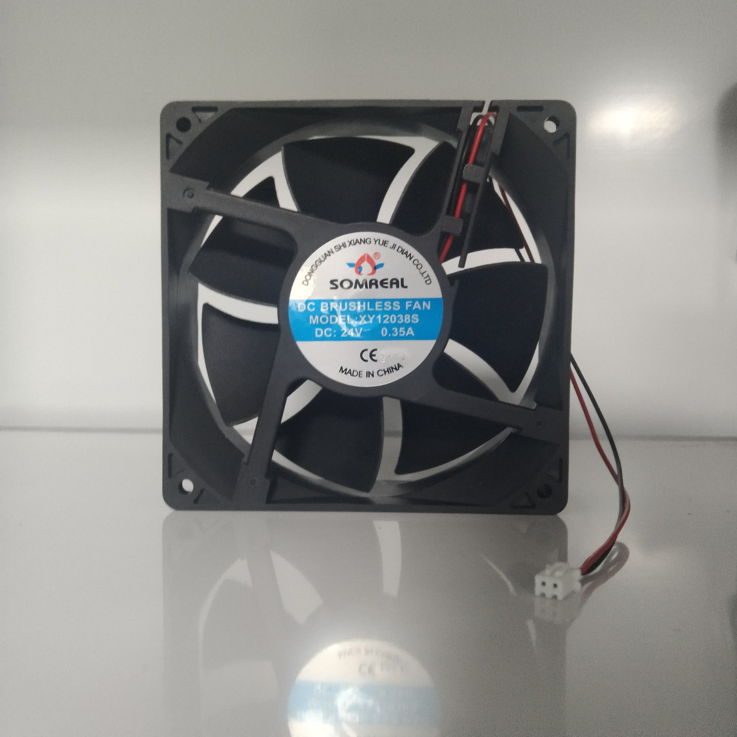 Quạt tản nhiệt 12*12*3.8cm 24V 0.35A